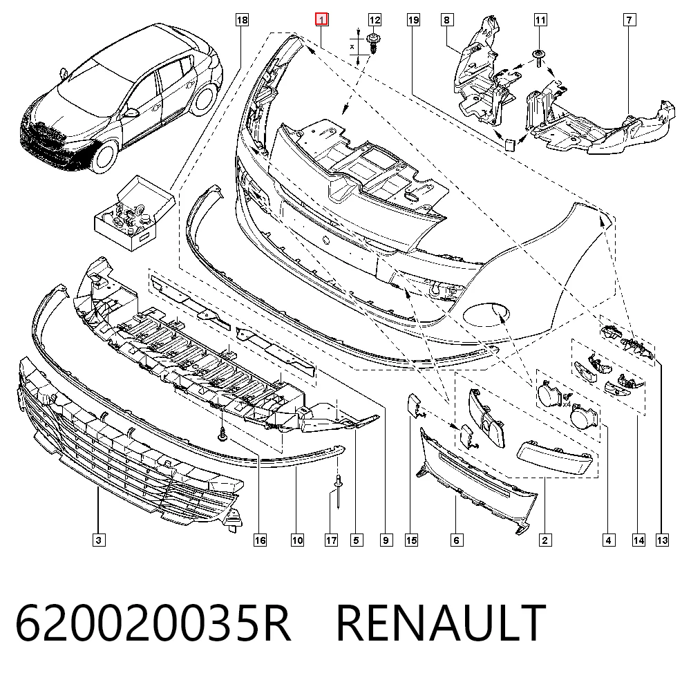 Renault Megane III Tampon