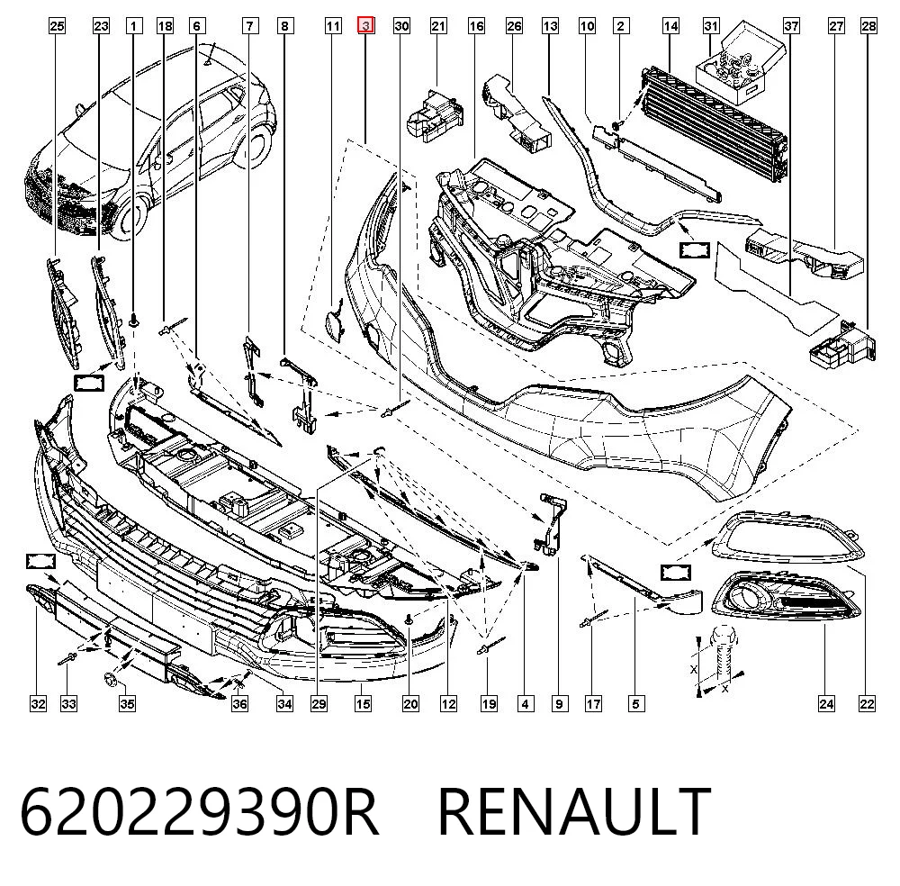 620229390R Renault (RVI)
