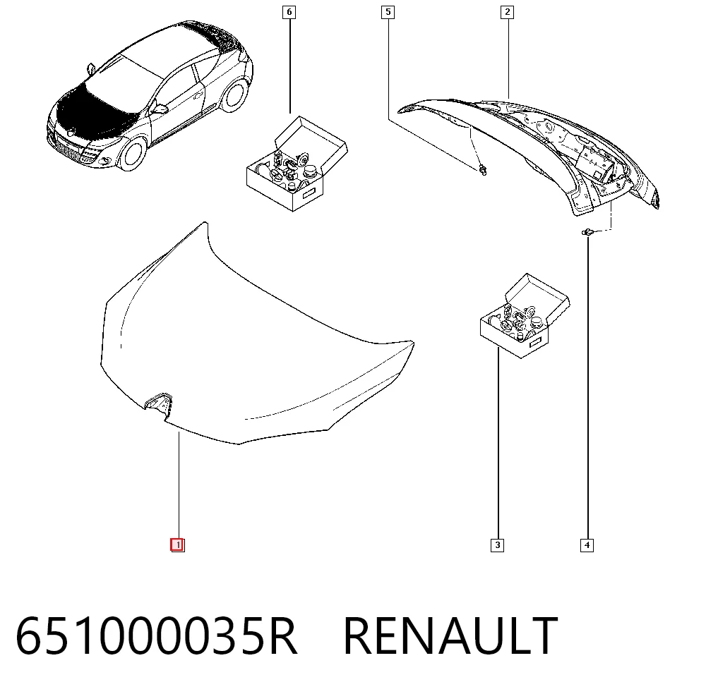 Megane III ön kaput
