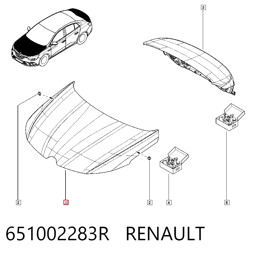 Renault Megane IV Kaput fiyatları