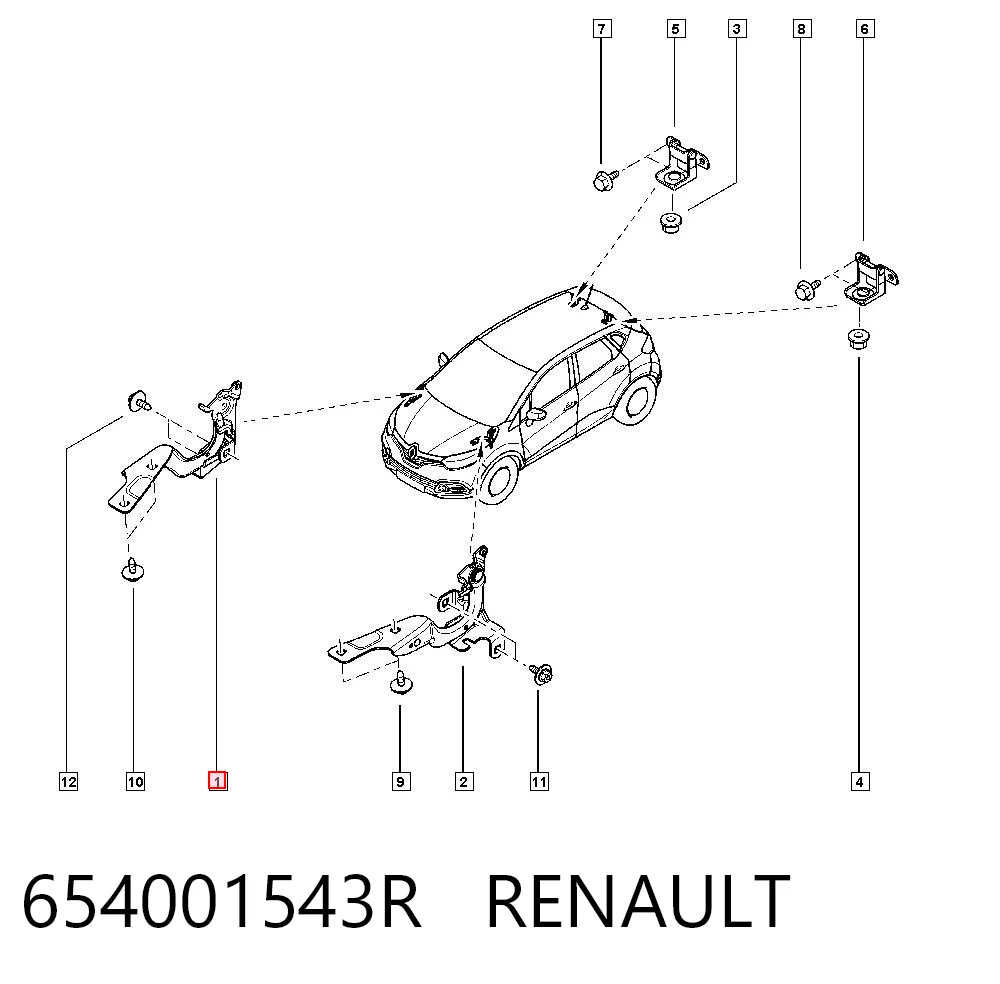 654001543R Renault (RVI)
