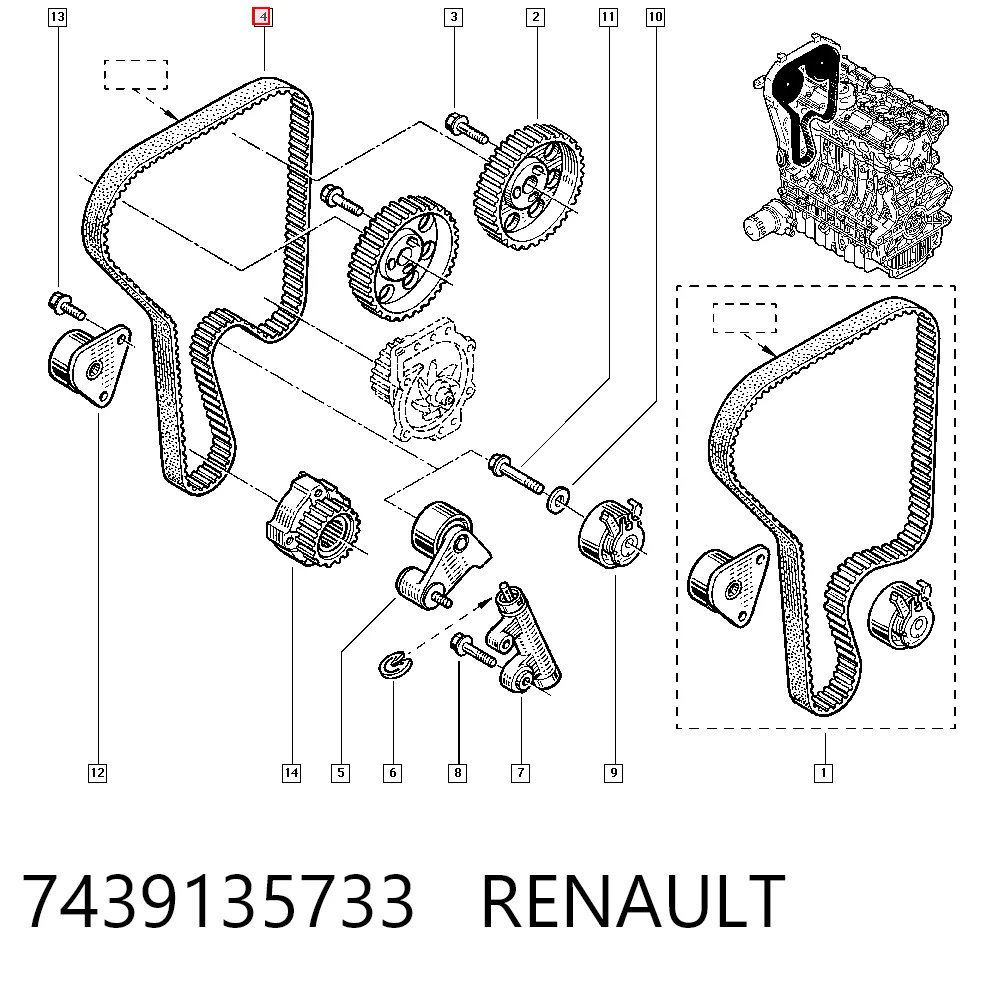 7439135733 Renault (RVI)
