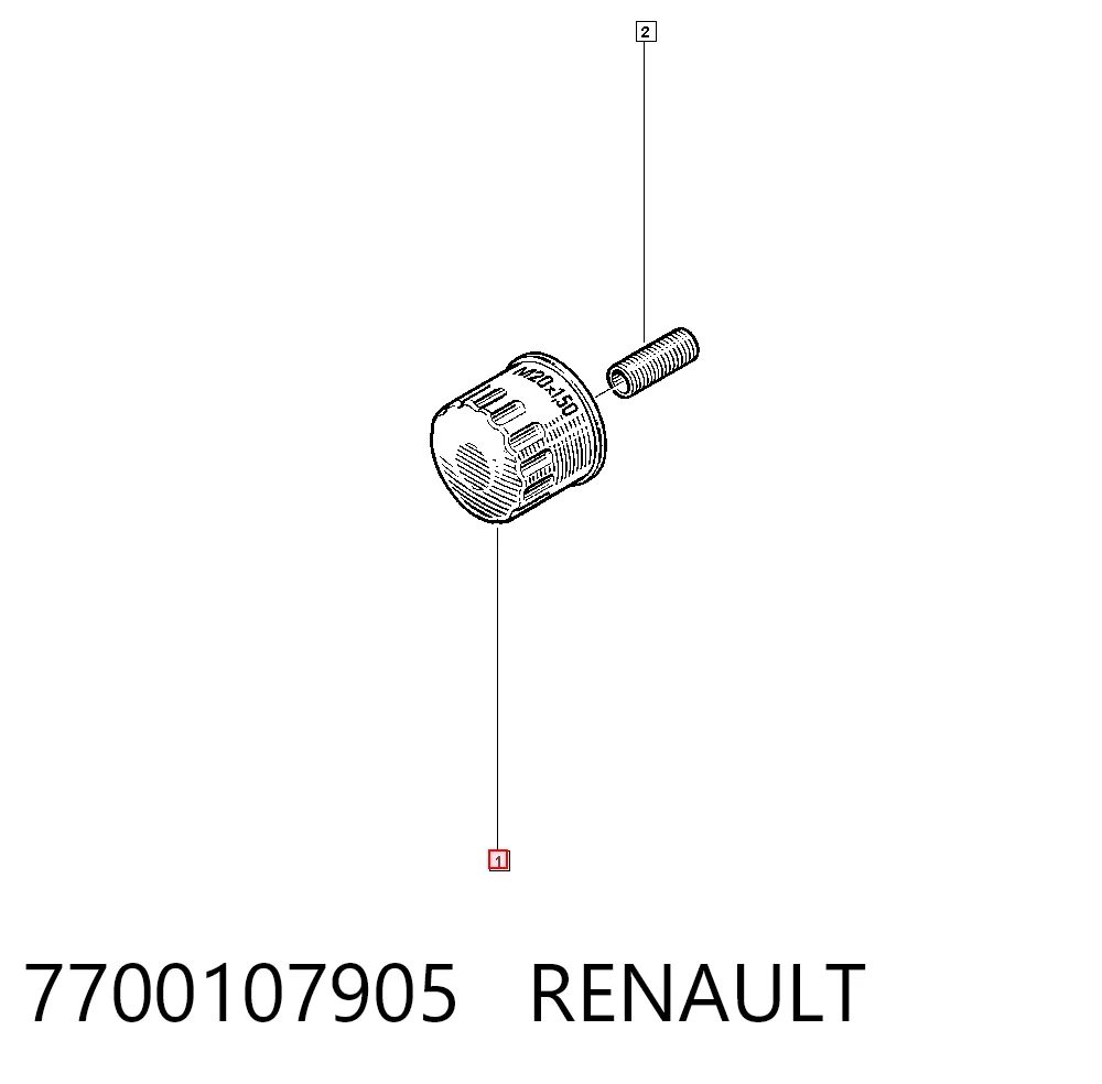 Renault Clio V Yağ filtresi Türkiye fiyatı