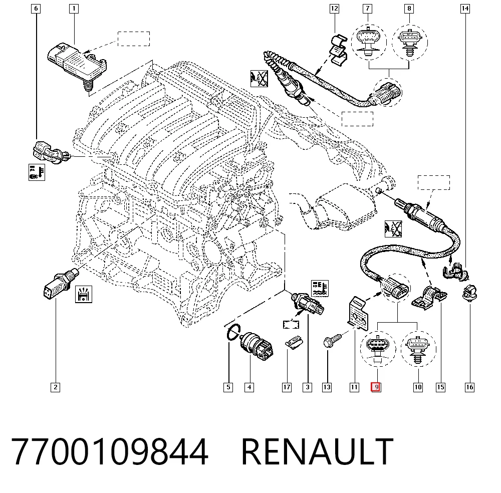 Dacia Duster  Lambda sensörü