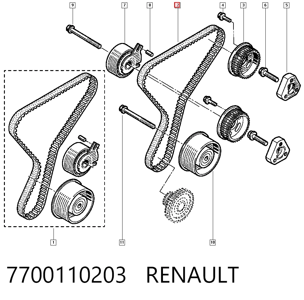 7700110203 Renault (RVI)