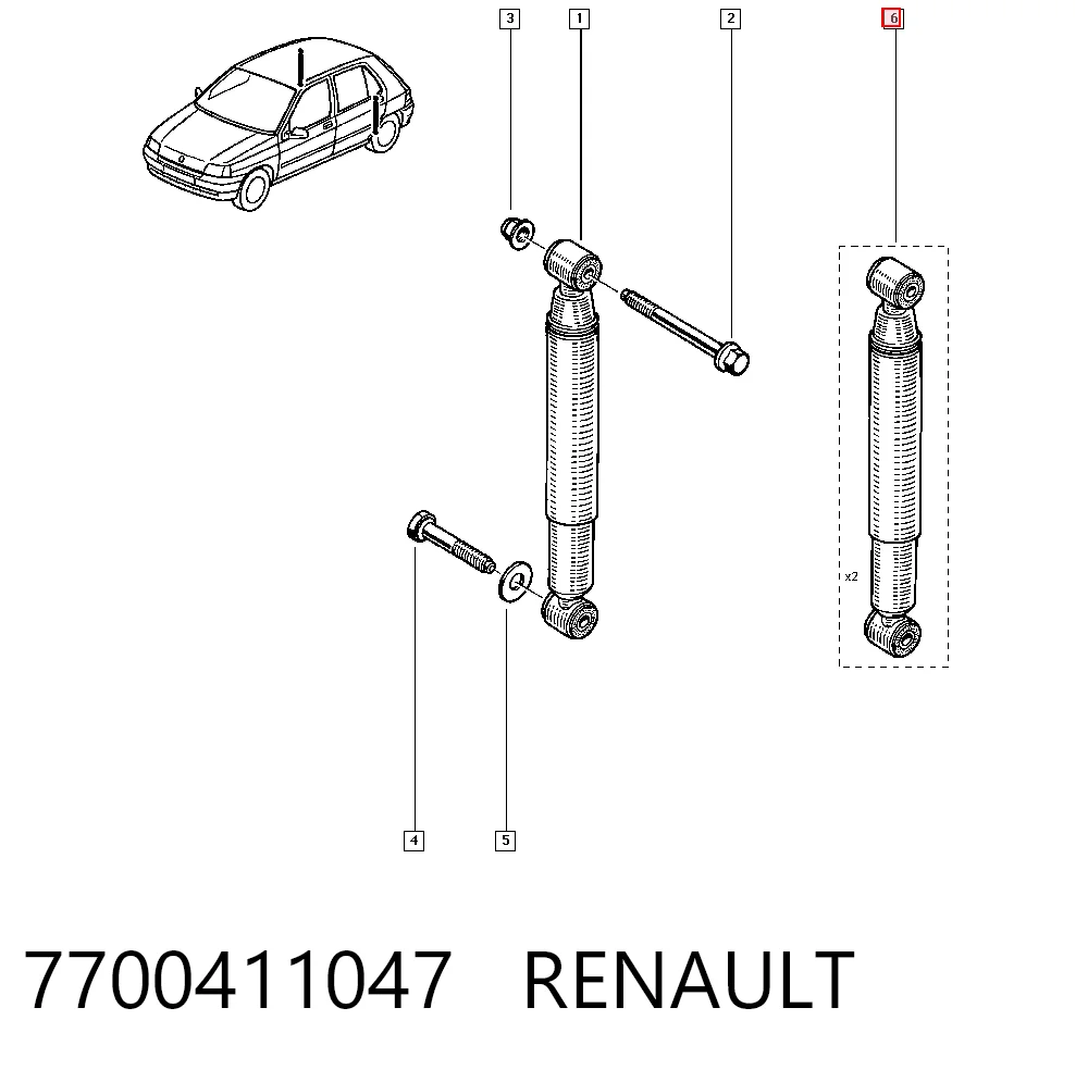 7700411047 Renault (RVI)
