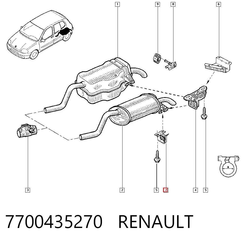 7700435270 Renault (RVI)