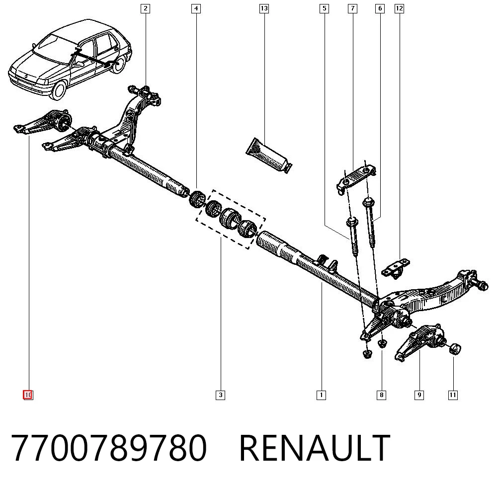 Renault 19 I Sağ ayna