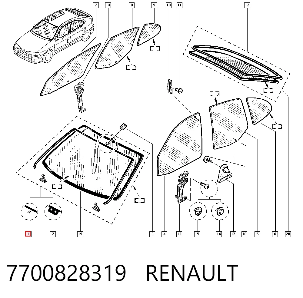 Renault Megane I Cam