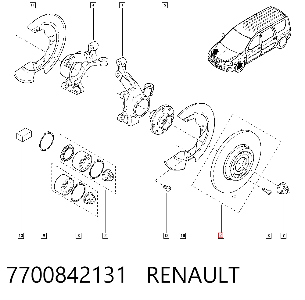 Renault 19 I Ön fren diski takimi Türkiye fiyatı