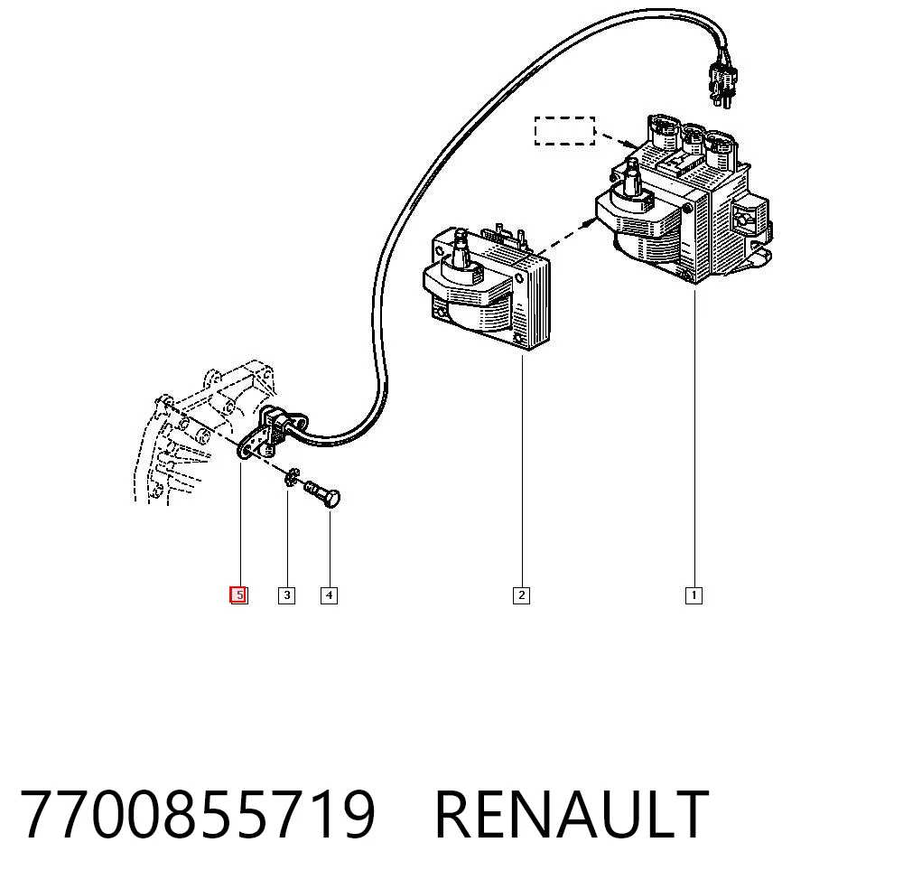 Renault 19 I Krank mili sensörü