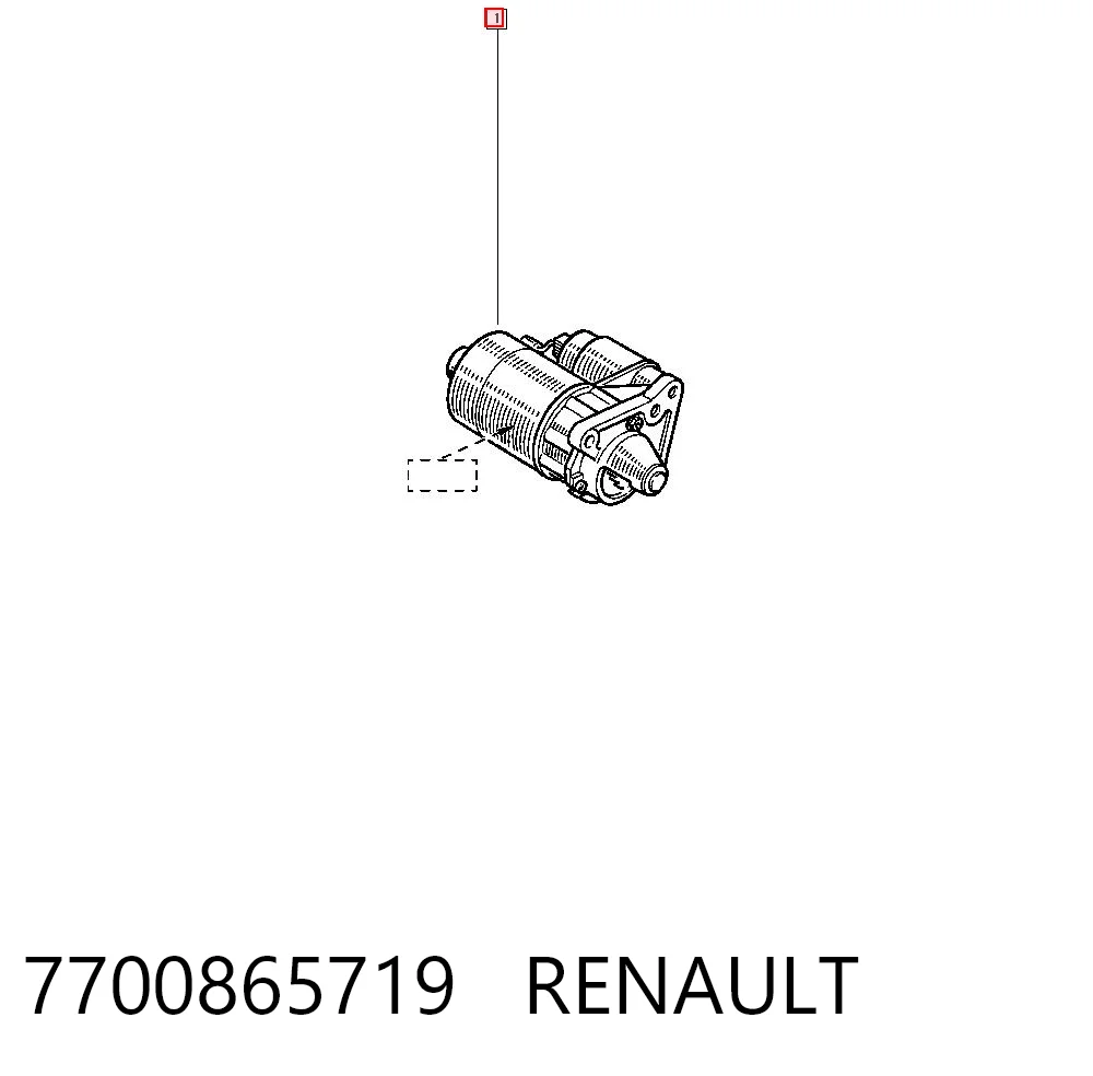 Renault 19 I Marş motoru