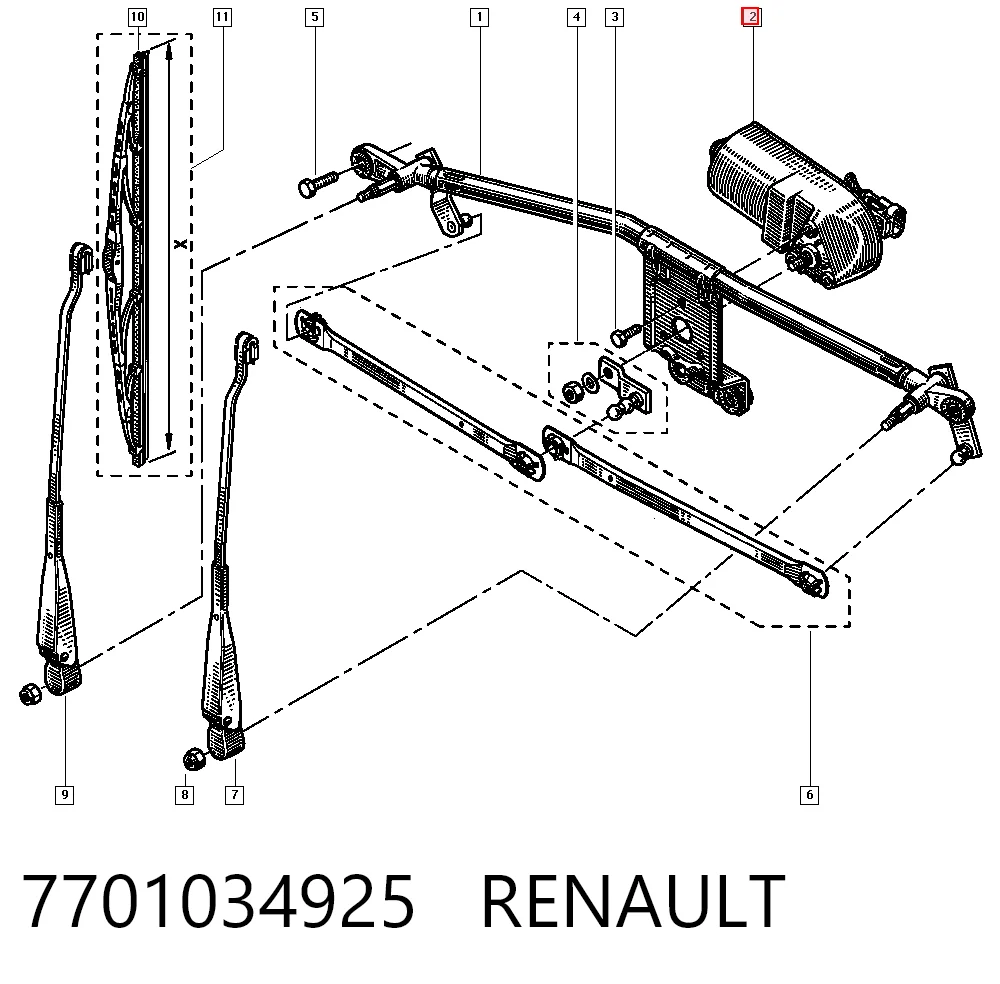 Renault 19 I Silecek Motoru Türkiye fiyatı