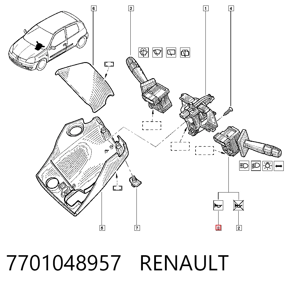 7701048957 Renault (RVI)