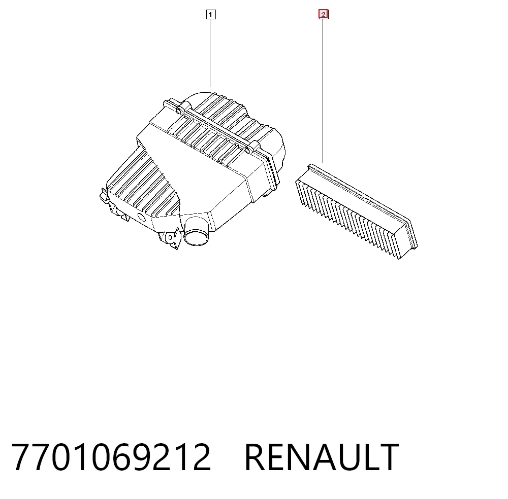 7701069212 Renault (RVI)