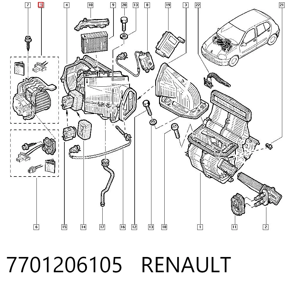 7701206105 Renault (RVI)