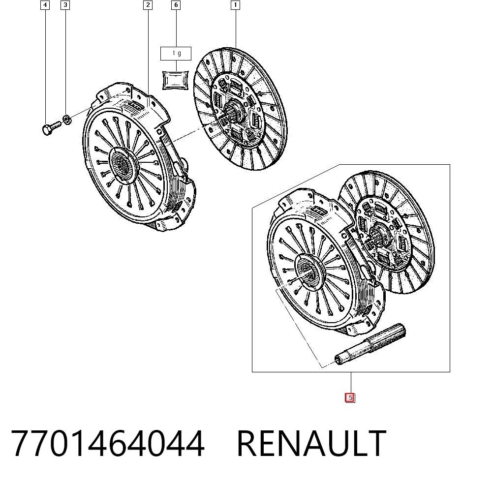 7701464044 Renault (RVI)