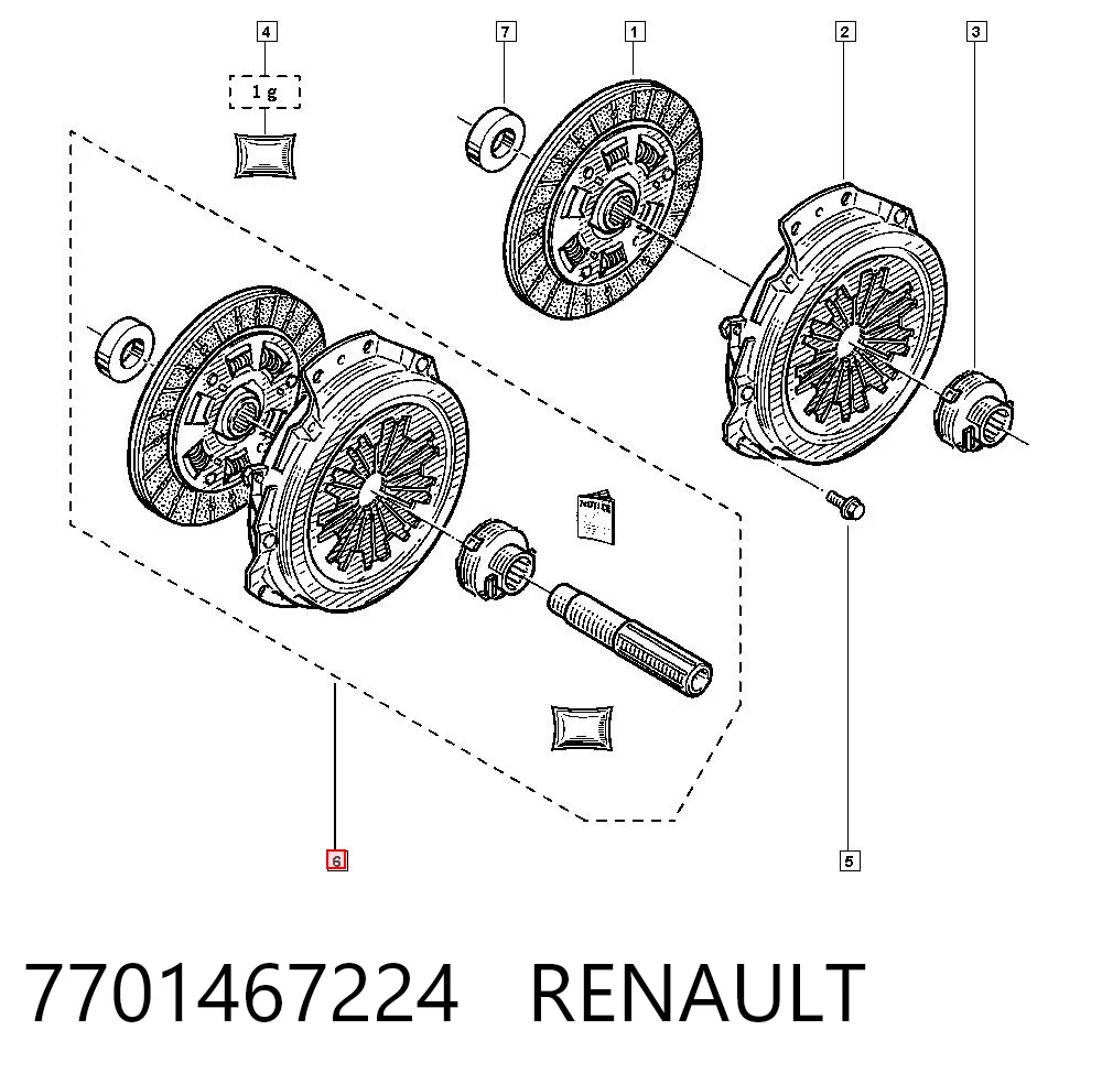 Renault 19 I Debriyaj seti