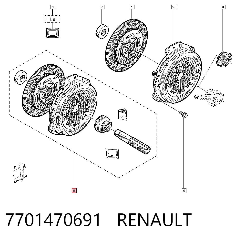 7701470691 Renault (RVI)