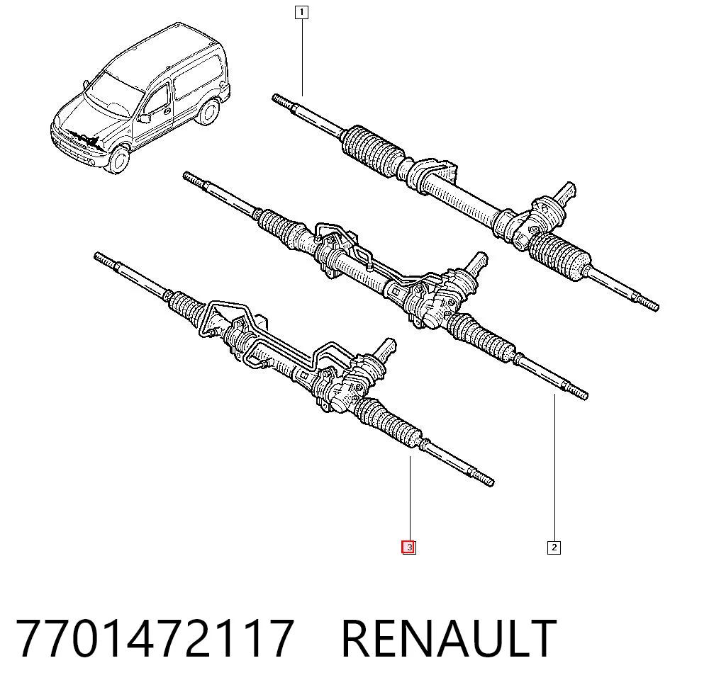 Renault Clio II Direksiyon kutusu Türkiye fiyatı