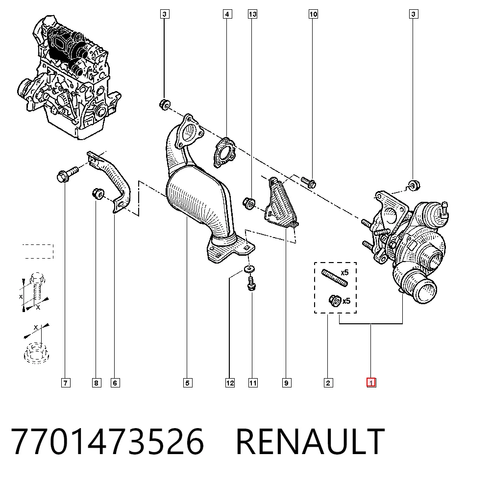 Renault Megane II Turbo şarj Türkiye fiyatı