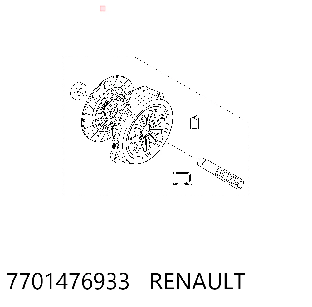 Renault Clio SYMBOL Baskı balata seti Türkiye fiyatı
