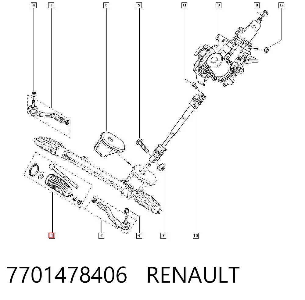 Renault Fluence  Rot kolu Türkiye fiyatı