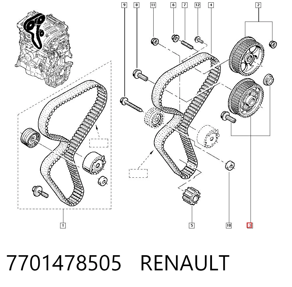 7701478505 Renault (RVI)