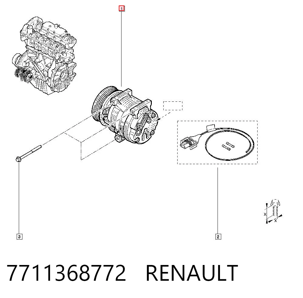 7711368772 Renault (RVI)