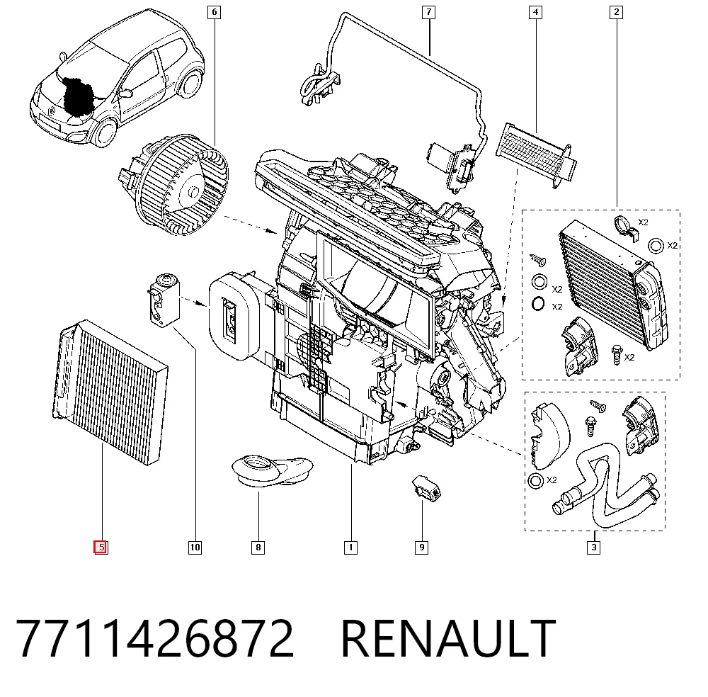 7711426872 Renault (RVI)