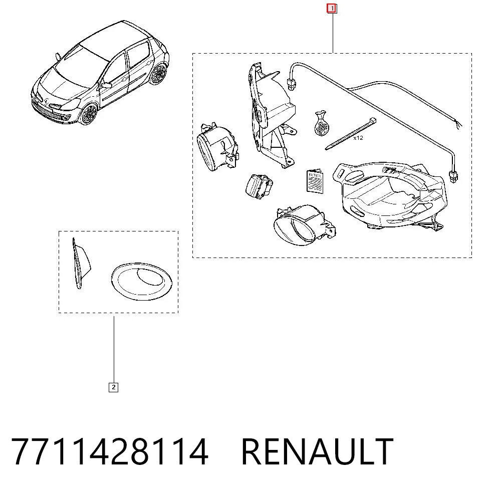 Renault Clio III Sis farı takımı Türkiye fiyatı