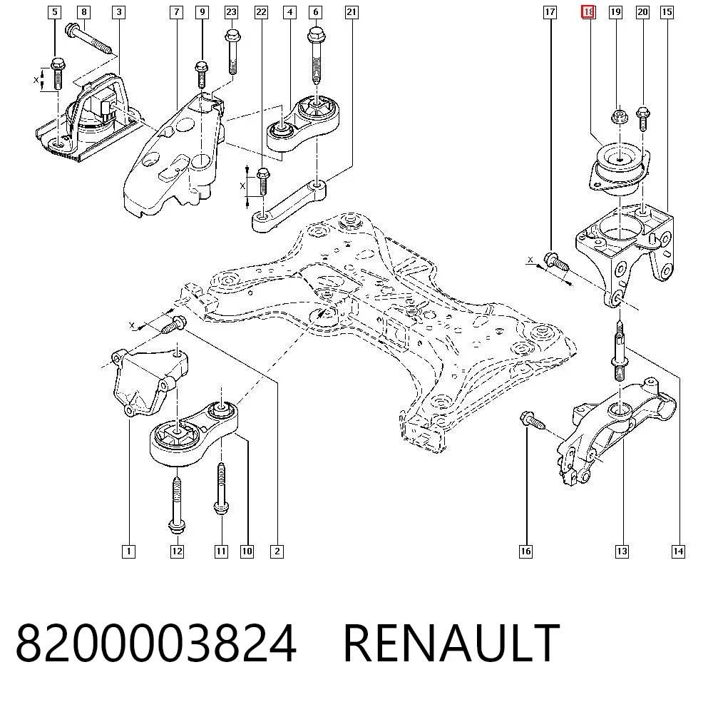 8200003824 Renault (RVI)
