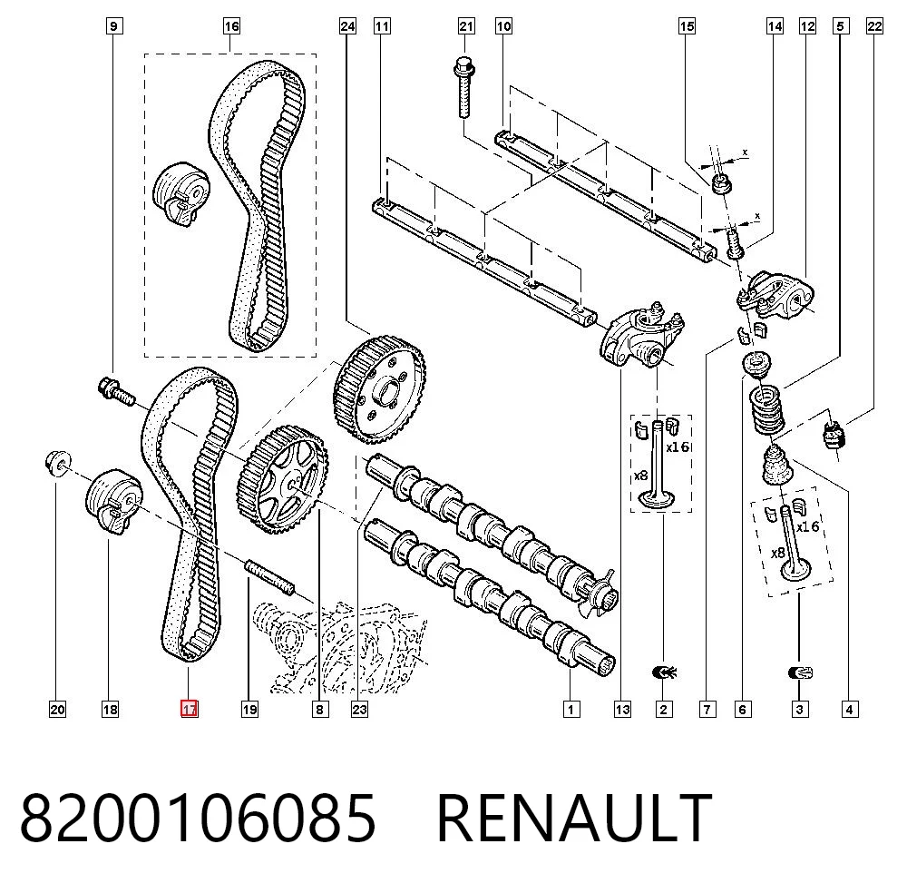 8200106085 Renault (RVI)