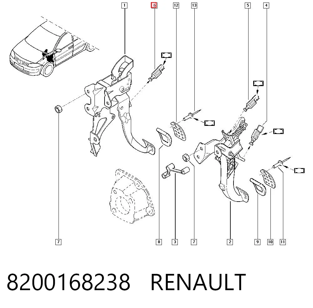 8200168238 Renault (RVI)