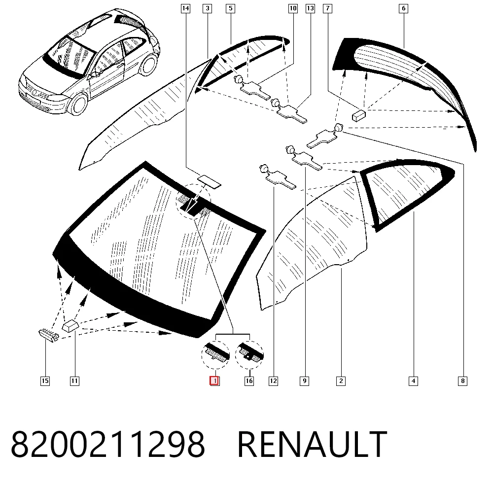 Renault Megane II Cam Türkiye fiyatı
