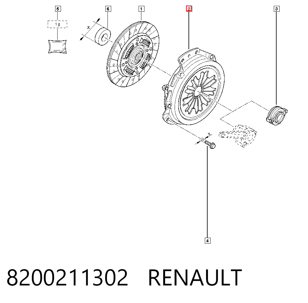 Renault Megane III (2008 - 2016) Debriyaj baskı sacı satın al