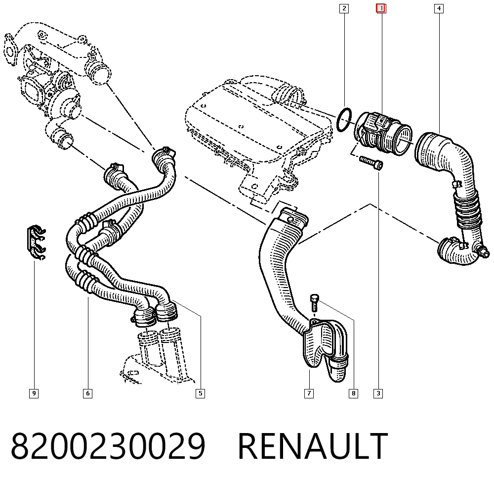Renault Megane I MAP sensörü Türkiye fiyatı