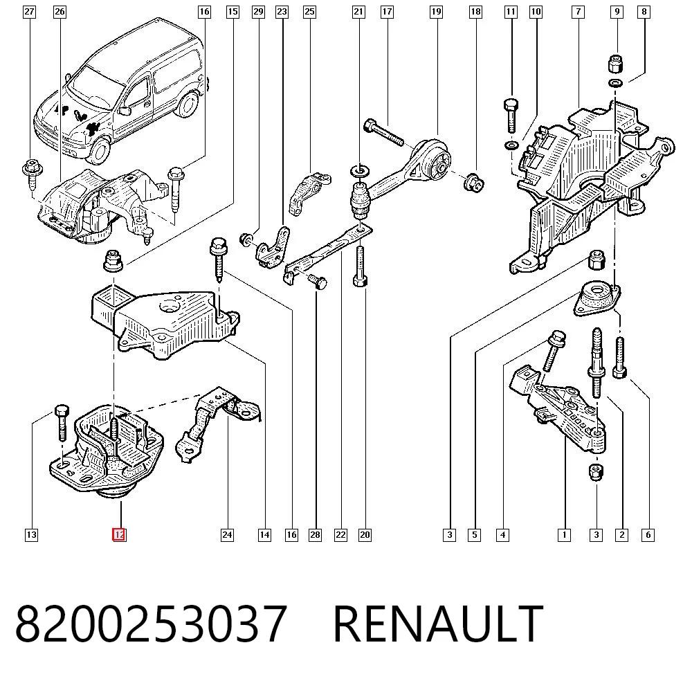 8200253037 Renault (RVI)