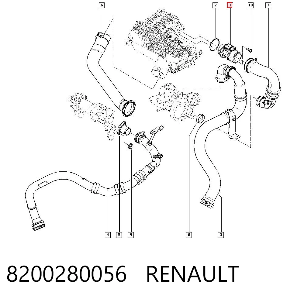 Dacia Logan I MAP sensörü