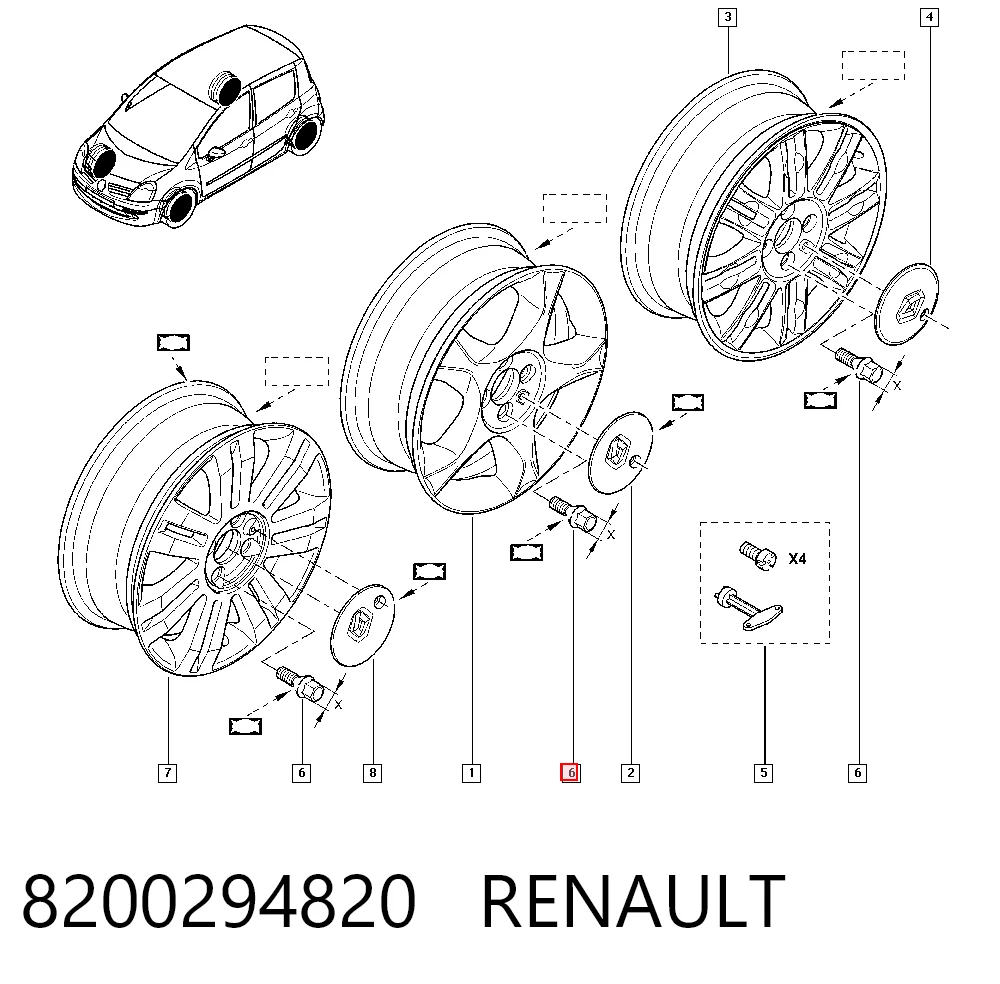 8200294820 Renault (RVI)