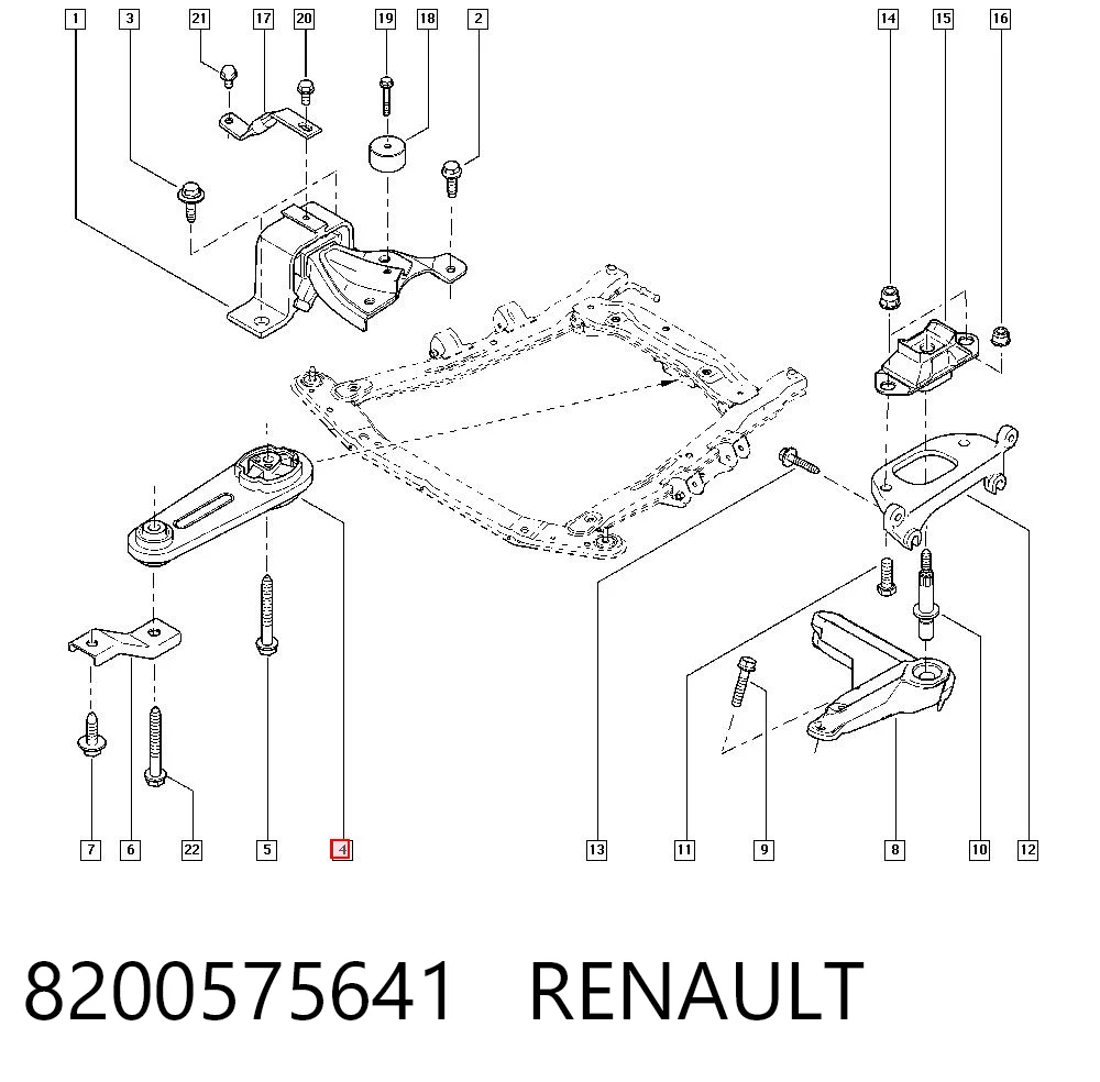 Renault Megane II Arka motor kulağı Türkiye fiyatı