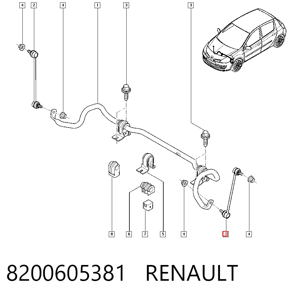 Renault Clio IV Ön Z rot Türkiye fiyatı