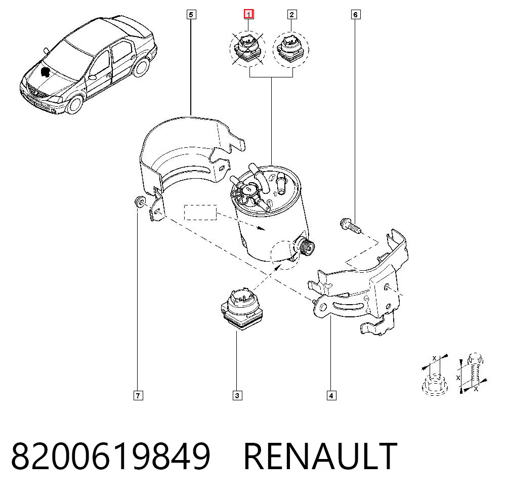 8200619849 Renault (RVI)
