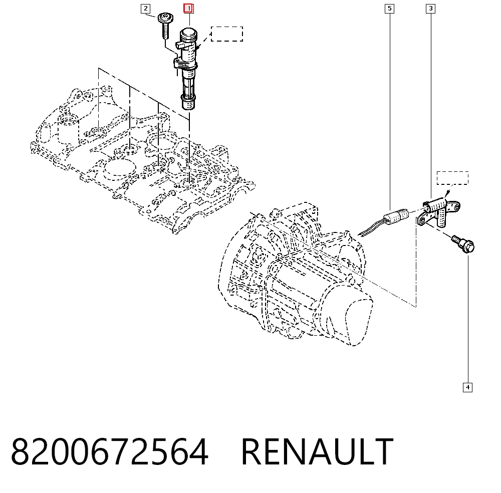 Dacia Duster  Ateşleme bobini