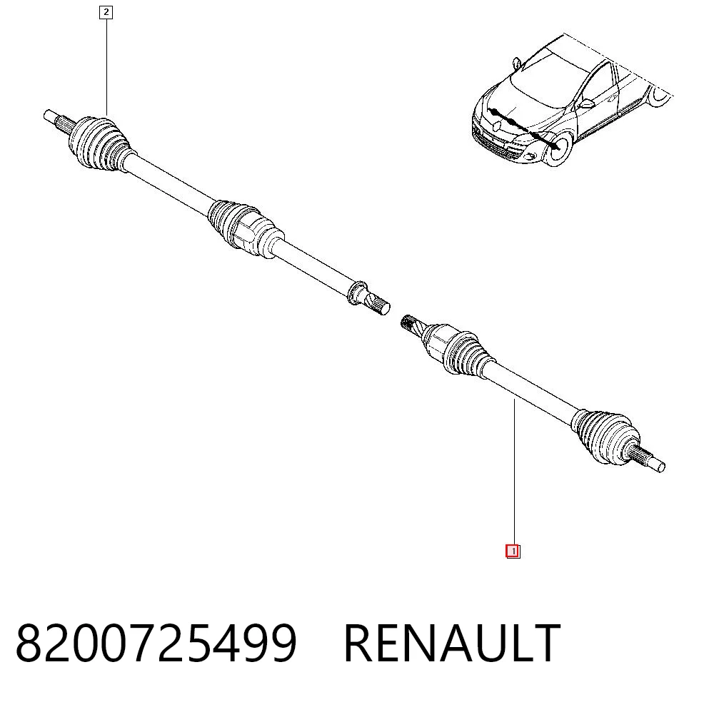 Renault Fluence  Sol aks