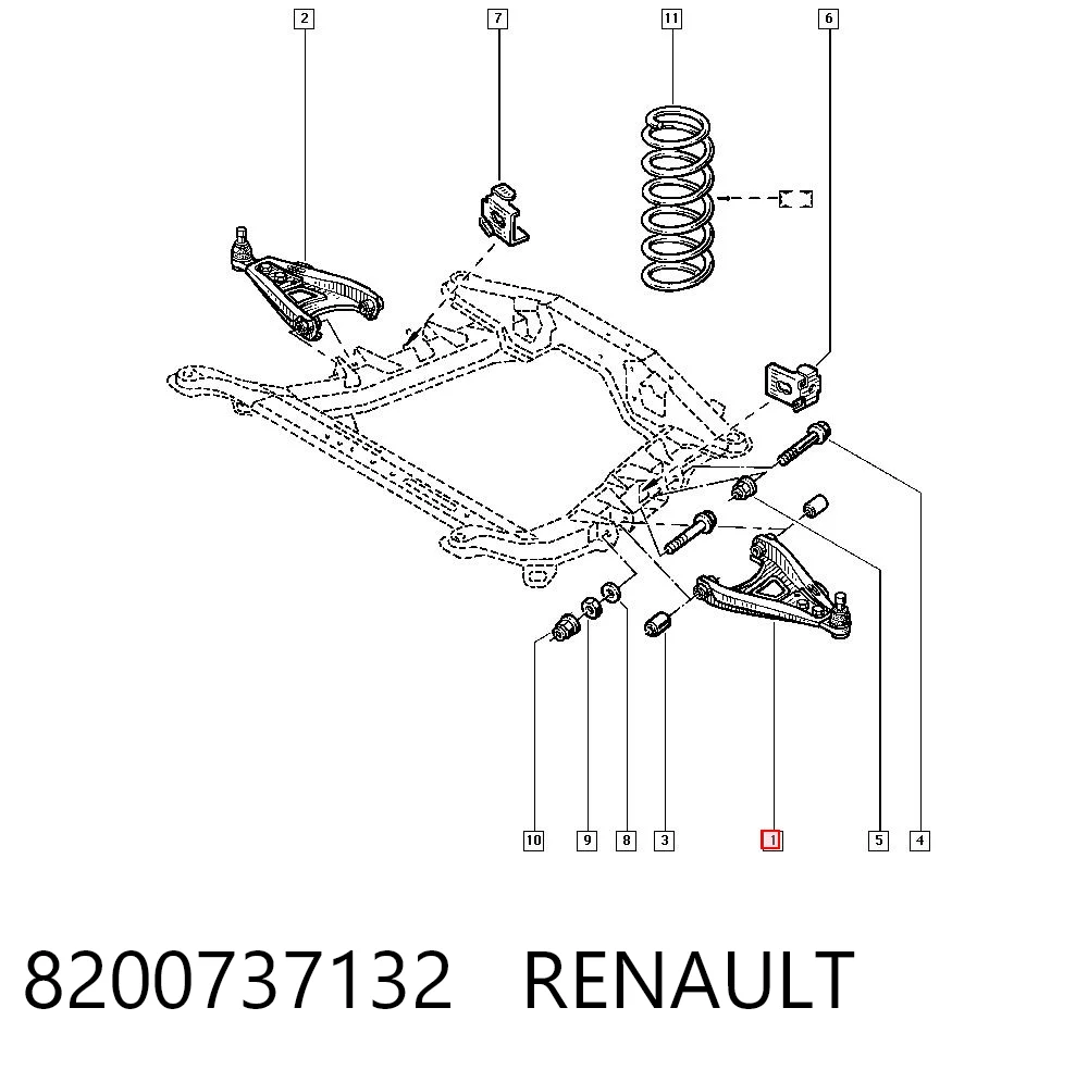 8200737132 Renault (RVI)