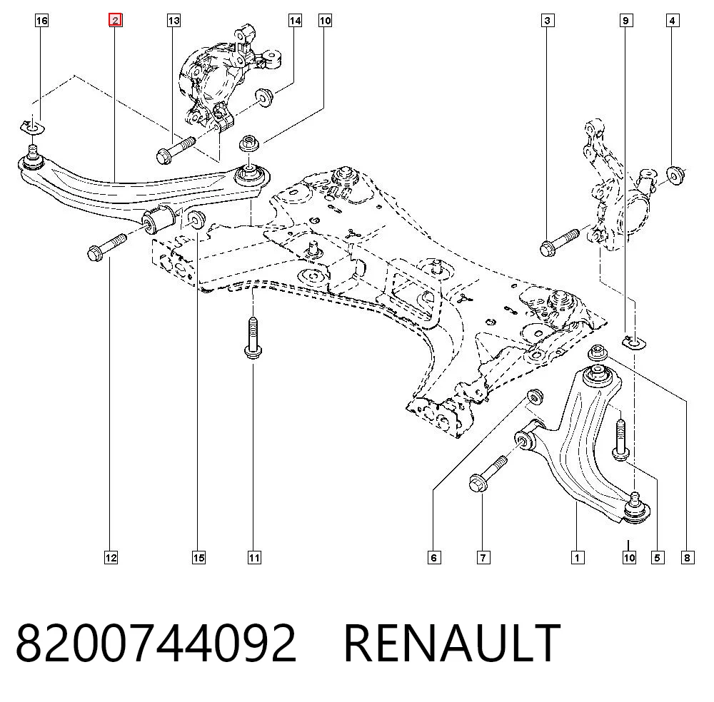 Renault Clio III Sağ alt salıncak Türkiye fiyatı