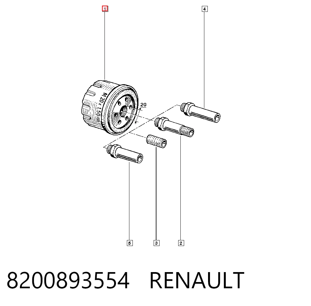 8200893554 Renault (RVI)