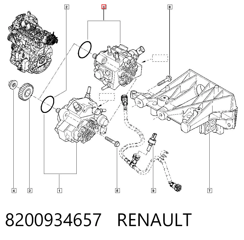 Qashqai I Mazot pompası