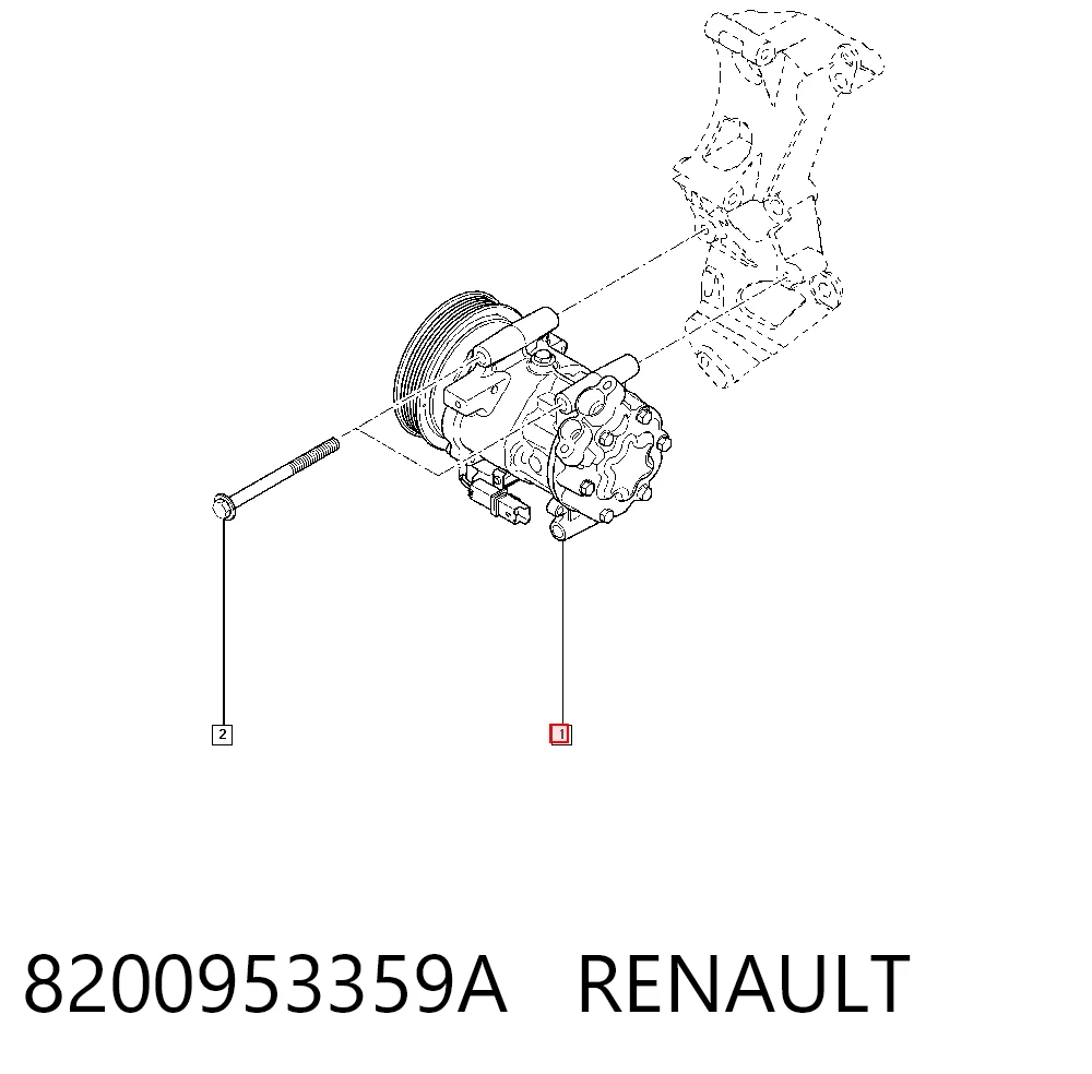 Clio III Klima kompresörü